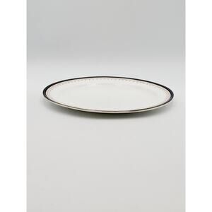 Aynsley Leighton Cobalt Smooth Oval Serving Platter 13.5" Rare